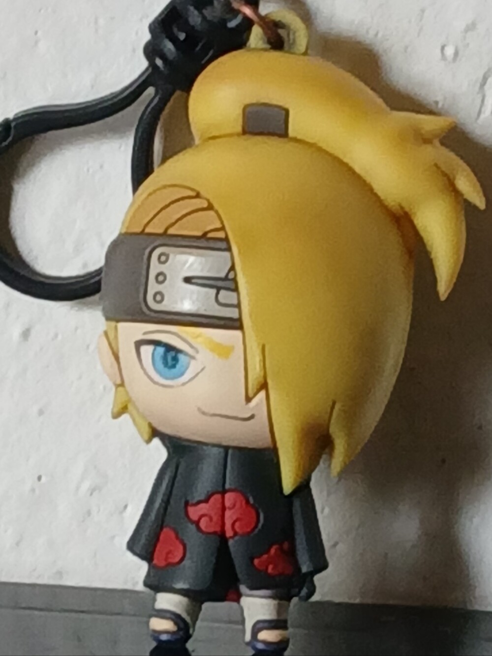 Naruto Shippuden Deidara Figural Bag Clip.